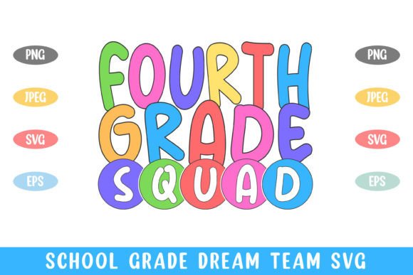 4th Grade Squad: A Fun, Versatile Embroidery Design