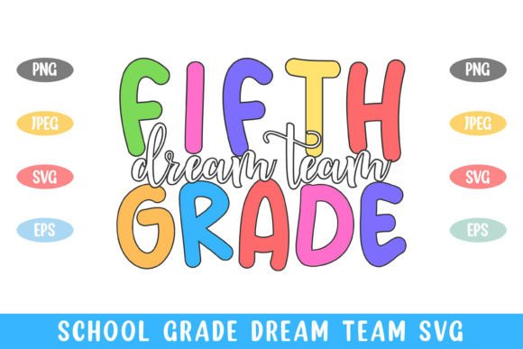 5th Grade Dream Team: A Perfect School Embroidery Design