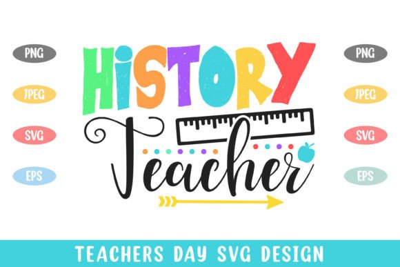Celebrating Educators with History Teacher Colorful Teachers Day