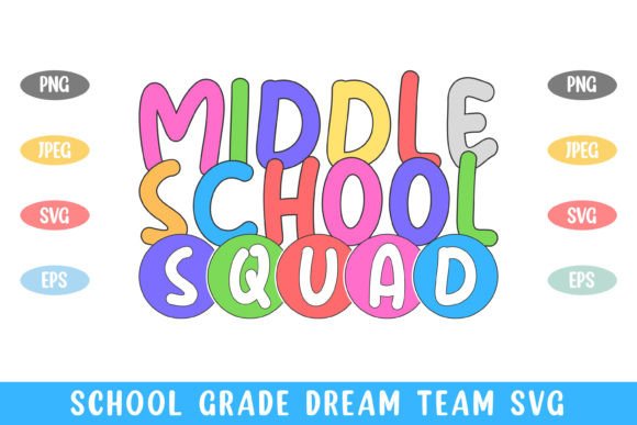 Embroidery Review: Middle School Squad Design