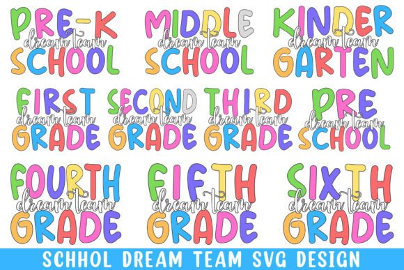 Embroidery Review: School Kids Dream Team SVG Bundle