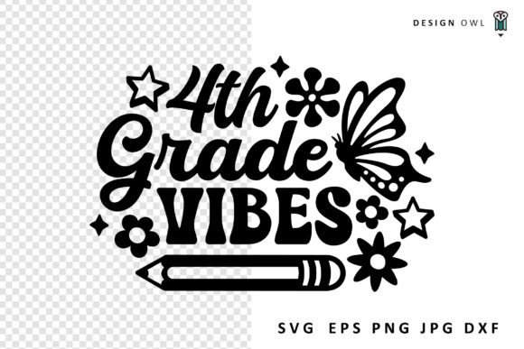Fourth Grade Vibes: A Fresh Take on School Embroidery
