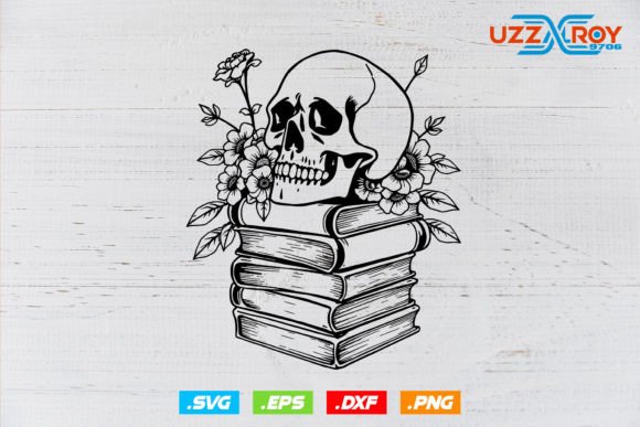 Halloween Book Lover SVG: A Spooky yet Charming Design