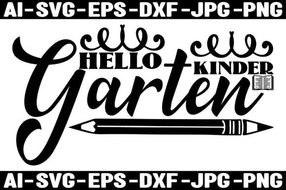 HELLO KINDER GARTEN: A Charming Addition to Your Embroidery Projects