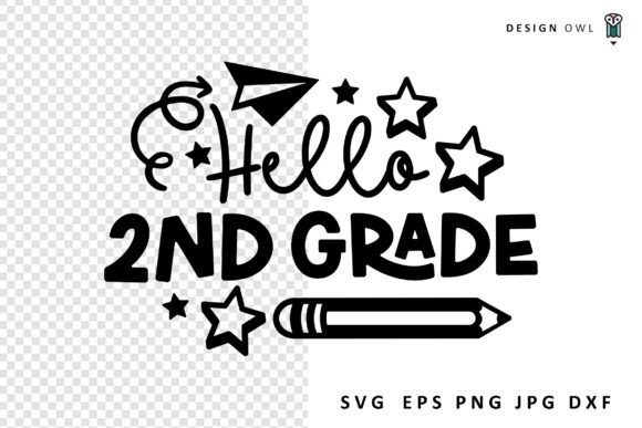 Review: Hello Second Grade - School SVG for Embroidery