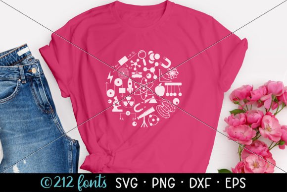 Review: Physics Science Circle SVG for Embroidery