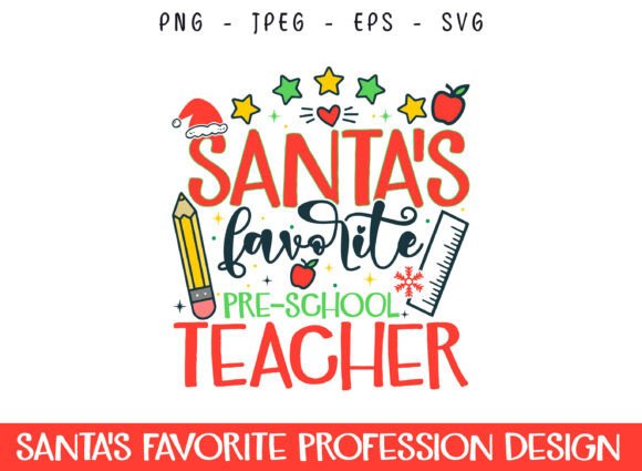Review: Santa's Favorite Preschool Teacher SVG
