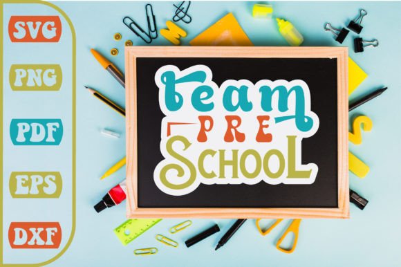 Review: Team Pre School Svg Design for Embroidery