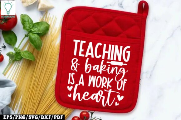 Teaching Baking is a Work of Heart SVG: A Designer's Review